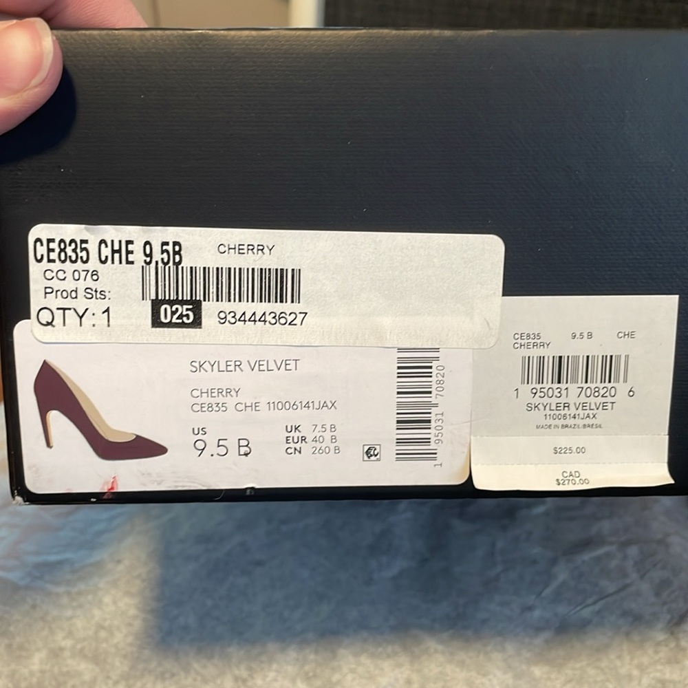 Coach Skyler Velvet Heels - Picture 6 of 6